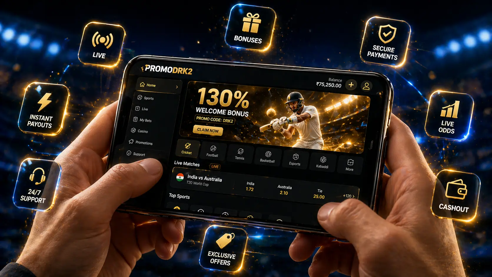 Betongame app download Nepal APK and iOS