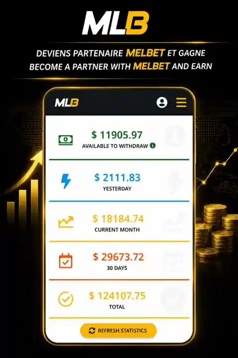 Become a MelBet partner and earn
